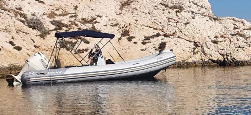 Zodiac Medline 500 moteur Suzuki DF70 occasion disponible Marseille