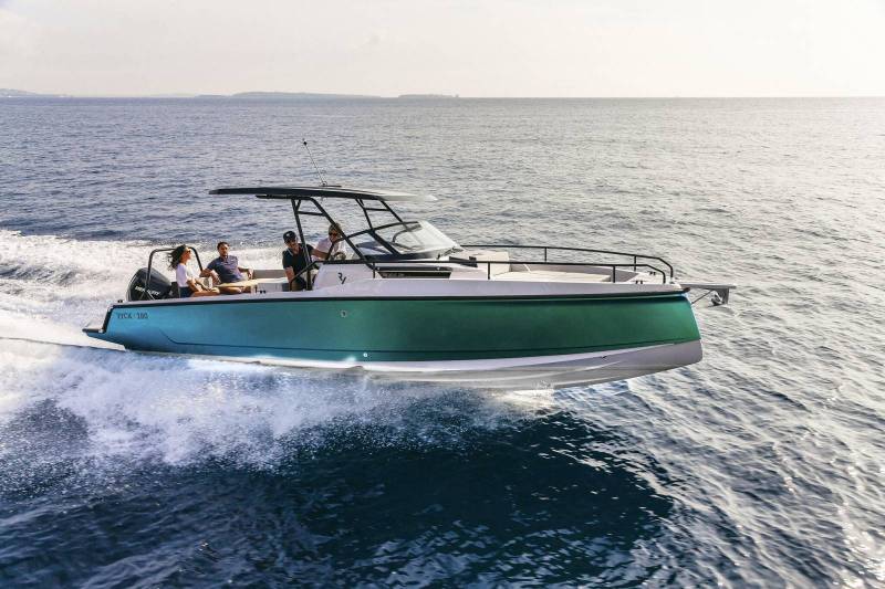RYCK 280 + MERCURY 350 CV (V10) SERVAUX YACHTING MARSEILLE - ST TROPEZ