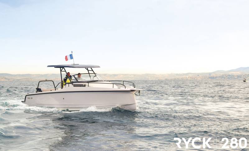 RYCK 280 + MERCURY 350 CV (V10) SERVAUX YACHTING MARSEILLE - ST TROPEZ