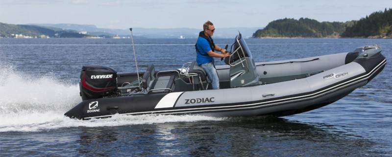 Zodiac Pro Open 650 à l'Estaque